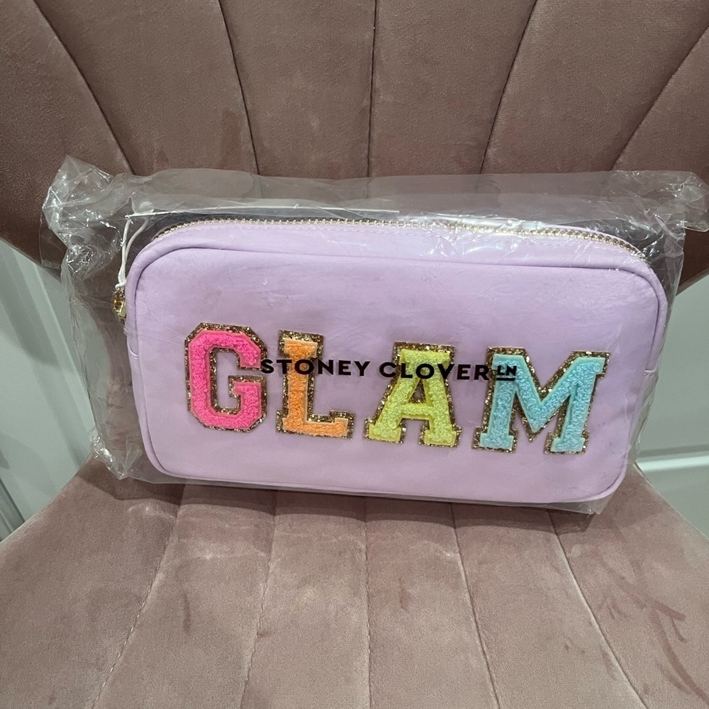 NWT Stoney Clover Lane Glam Small Pouch Grape - Picture 4 of 5